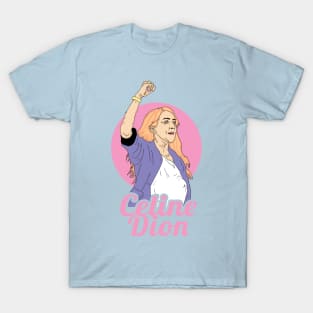 Celine Dion illustration Art T-Shirt